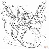 Skylanders Printable Coloring Pages Sketch Page sketch template
