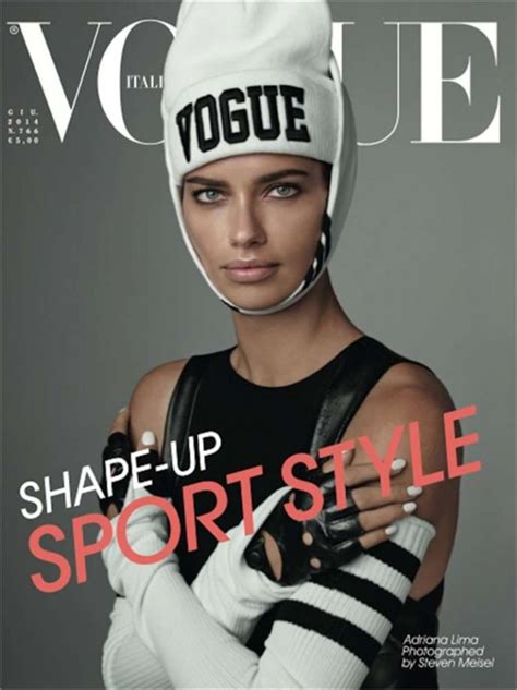 Adriana Lima – Vogue Italia Cover (June 2014) – GotCeleb