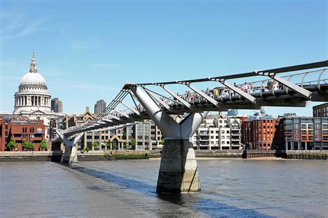 Millennium Bridge Photograph by Richard Newstead - Fine Art America