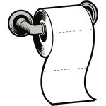 Swirly toilet vector clip art | Free SVG