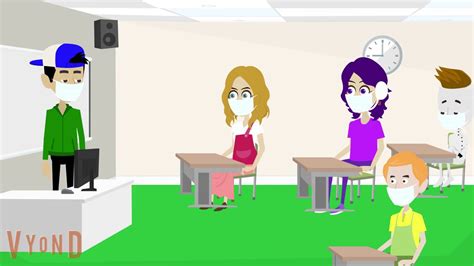 Covid 19 in My Vyond Classroom - YouTube