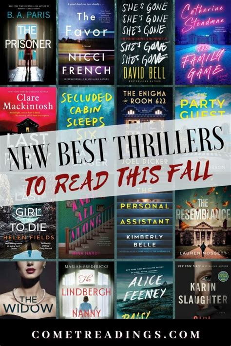 25+ Best New Thriller Books of Fall 2022 – Comet Readings