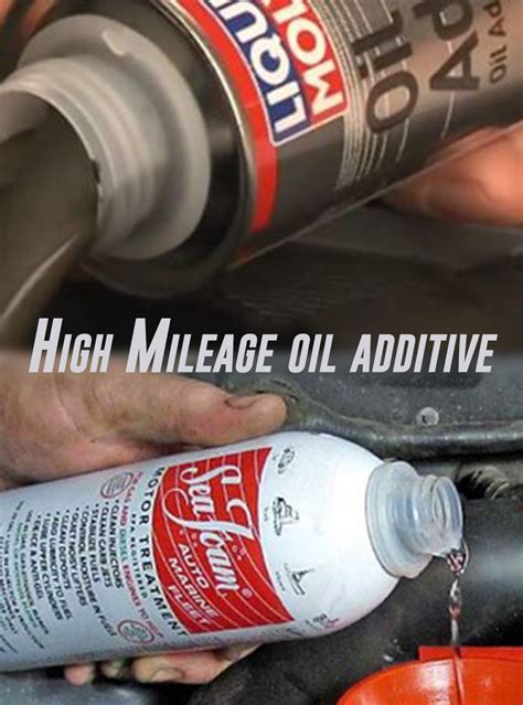 High Mileage Oil Additive | Oil additives, Mileage, Oils