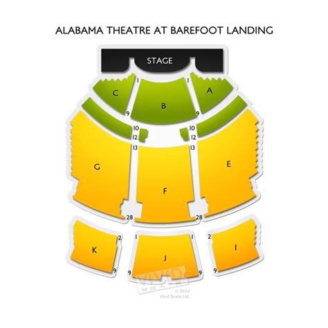 Alabama Theatre at Barefoot Landing Seating Chart | Vivid Seats