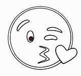 Free Printable Emoji Coloring Pages sketch template