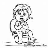 Potty Training Coloring Pages  Free & Printable sketch template