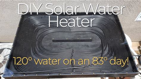 DIY Solar Water Heater Full Build - YouTube