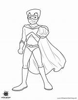 Best Superhero Coloring Pages 10  Little Sprout Art sketch template