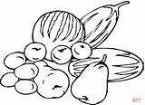 Ausmalbilder Für Obst Und Gemüse sketch template