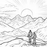 Sunset Coloring Pages  Free & Printable sketch template