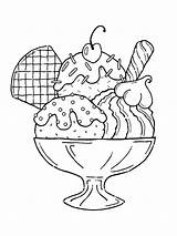 Dessert Coloring Page  Nation sketch template