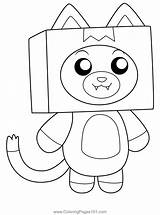 Lankybox Printable Coloring Pages sketch template