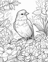 53 Bird Coloring Pages For Kids And Adults  Our Mindful Life sketch template