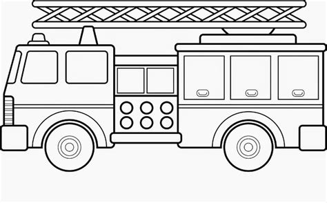 Free Fire Truck Coloring Pages Printable - ShelbyfvSexton