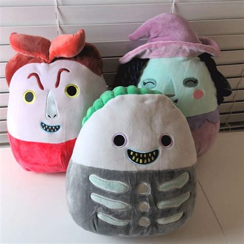 Set of 3 The Nightmare Before Christmas Squishmellows Shock, Lock, and … in 2023 | Nightmare ...