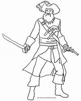 Printable Pirate Coloring Pages sketch template