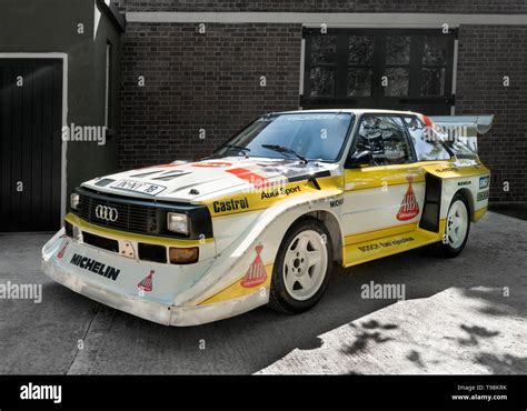 Audi Sport Quattro Group B Rally Car 1984 Stockfotografie - Alamy