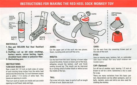 Free Sock Monkey Patterns - Peek-a-Boo Pages