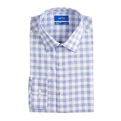 Men's Apt. 9® Slim-Fit Wrinkle Resistant Stretch Dress Shirt