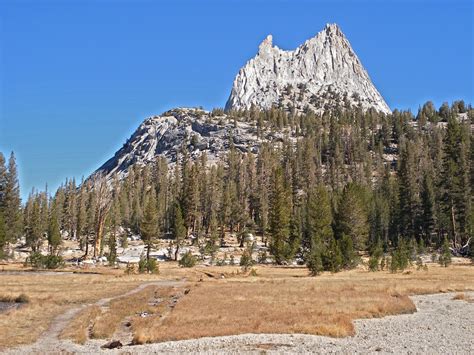 Path below Cathedral Peak: Cathedral Lakes, Yosemite National Park, California