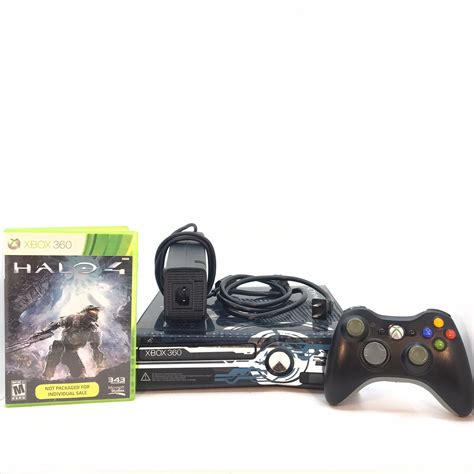 Xbox 360 Halo 4 Little Edition 320GB Silver Blue Determined Console ...