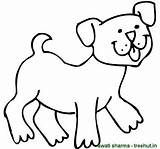 Dogs Coloring Page sketch template