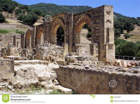 Medina Azahara Ruins in Spain Stock Photo - Image of place, fortified ...