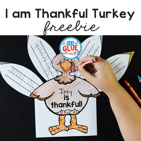 Free Printable Thankful Turkey