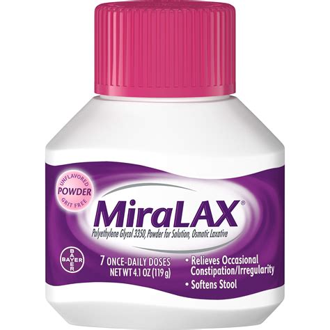 Buy MiraLAX Powder 4.10 oz (Pack of 8) Online at desertcartUAE