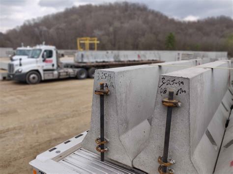 Concrete Highway Median Barriers | Jersey Barriers | Wieser Concrete