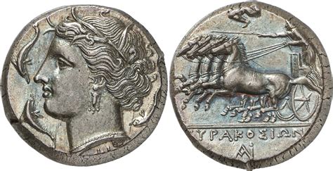 NumisBids: The New York Sale Auction 30, Lot 67 : ANCIENT COINS. GREEK. Sicily, Syracuse ...