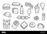 Coloring Cute Food sketch template