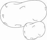 Healthy potato coloring page  Download Free sketch template