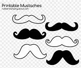 Mustache Moustache Template Printable Sketch Coloring Page sketch template