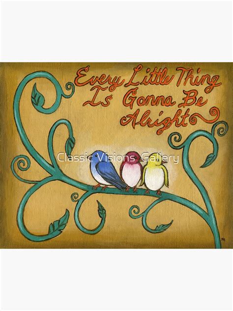 "Three Little Birds" Poster by RozAbellera | Redbubble