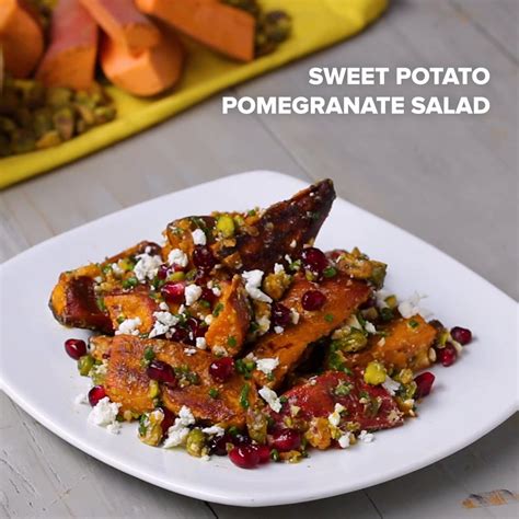 Sweet Potato Pomegranate Salad Recipe by Tasty