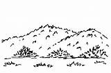 Hills Hill Clipart Coloring Chocolate Landforms Clip G2 Social  sketch template