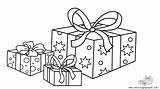 Coloring Page Of Christmas Gifts  Home sketch template