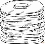 Pancakes coloring Page  Free Printable Coloring Pages sketch template