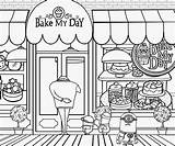 Kleurplaat Pizzabakker Pizzaria Kleurplatennl Knutselen Thema  sketch template