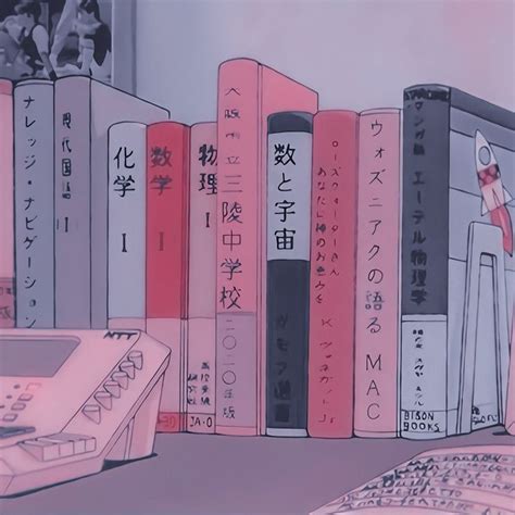 𝗔𝗲𝘀𝘁𝗵𝗲𝘁𝗶𝗰 °。 ･ | Anime books aesthetic, Anime bookshelf aesthetic, Aesthetic themes