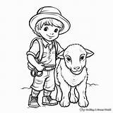 Shepherd Coloring Pages  Free & Printable sketch template