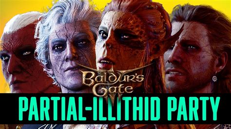 Give All Party ILLITHID POWERS in Baldur's Gate 3 - YouTube