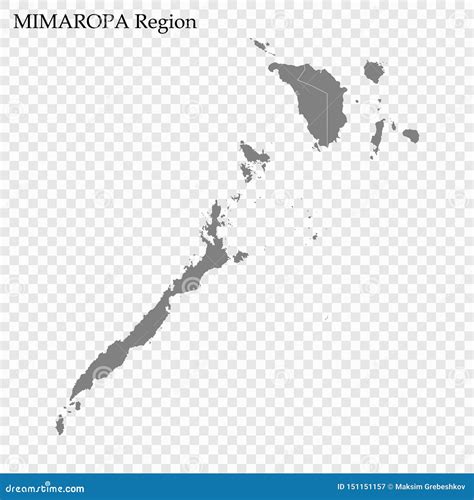 Mimaropa Region Map Vector | CartoonDealer.com #135454020