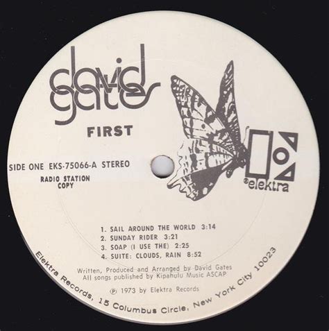 David Gates - First (1973, Vinyl) | Discogs