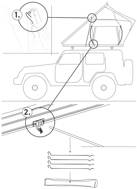 VICKYWOOD CUMARU 135 Aluminum Hard Shell Tent Instruction Manual