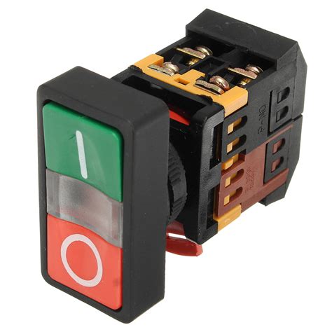 AC 600V 10A On/Off Start Stop Momentary Push Button Switch – Alexnld.com