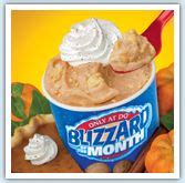 It's October! Time for the PUMPKIN PIE BLIZZARD!! | Dairy queen ...