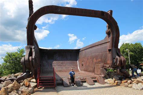 The Best Roadside Attraction In Ohio: Big Muskie Bucket