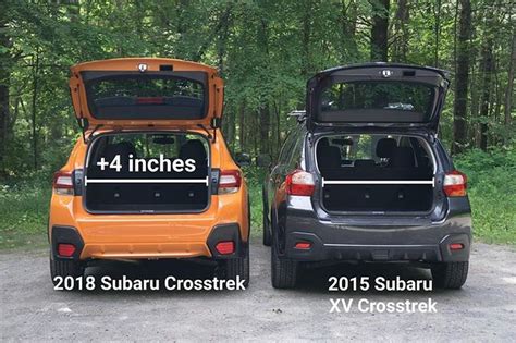 Need more trunk space? The 2018 Subaru Crosstrek added 4 inches from ...